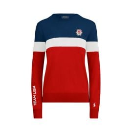 Team USA Custom Wool Sweater at Ralph Lauren