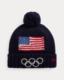 Team USA Flag Wool Beanie at Ralph Lauren