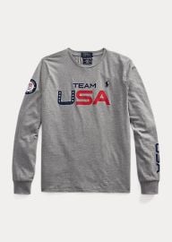 Team USA Jersey Graphic Tee at Ralph Lauren