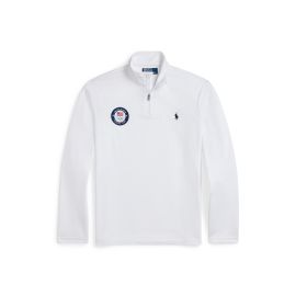 Team USA Micro-Dot Mesh Pullover at Ralph Lauren