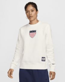 Team USA Phoenix Fleece Womenx27s Crew-Neck Sweatshirt com at Nike