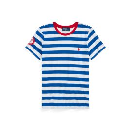 Team USA Striped Jersey Tee at Ralph Lauren