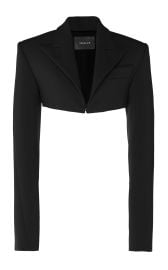 Tech Scuba Cropped Jacket By Mugler at Moda Operandi