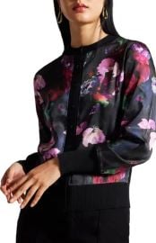 Ted Baker Abbalee Floral Cardigan at Nordstrom