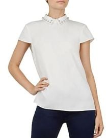 Ted Baker Alaynaa Embellished Top   Bloomingdales at Bloomingdales