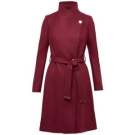 Ted Baker Aurore Long Wrap Collar Coat  at Ted Baker