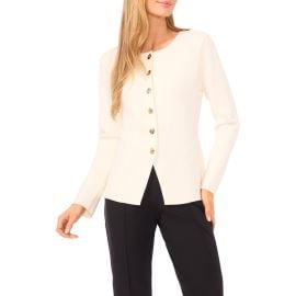 Ted Baker Collarless Cardigan at Nordstrom