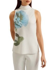 Ted Baker Cowl Neck Sleeveless Top Bloomingdales at Bloomingdales