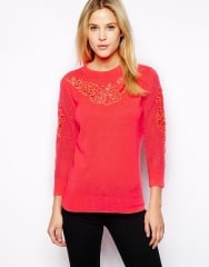 Ted Baker Cutout Sweater at Asos