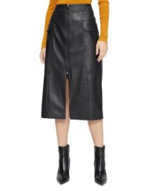 Ted Baker Dayllaa Faux Leather Utility Pencil Skirt Bloomingdales at Bloomingdales