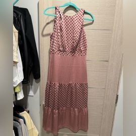 Ted Baker Dresses Ted Baker Dusty Pink Polka Dot Dress Poshmark at Poshmark