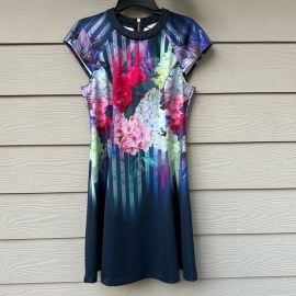 Ted Baker Dresses Ted Baker London Sew In Love Navy Floral Dress Poshmark at Poshmark