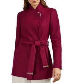 Ted Baker Drytaa Belted Short Coat Women - Bloomingdale s at Bloomingdales