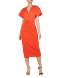 Ted Baker Ellame Twist-Front Dress Women - Bloomingdale s at Bloomingdales