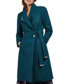 Ted Baker Ellgenic Long Belted Coat Bloomingdale39s at Bloomingdales