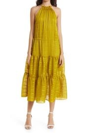 Ted Baker Eymilia Stripe Jacquard Tiered Dress at Nordstrom Rack
