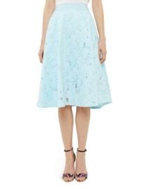 Ted Baker Floral Burnout Circle Skirt at Bloomingdales