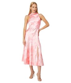 Ted Baker Foreste Cowl Neck Bias Cut Midi Dress com at Zappos