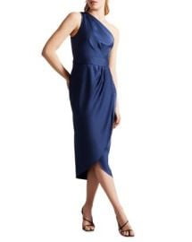 Ted Baker Gabie One Shoulder Midi Dress Bloomingdales at Bloomingdales