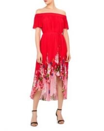 Ted Baker Gillyy Berry Sundae Off-the-Shoulder Dress Women - Bloomingdale s at Bloomingdales