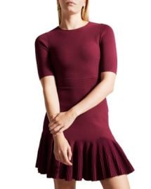 Ted Baker Josafee Pleated Mini Dress Bloomingdales at Bloomingdales