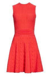 Ted Baker Kamylia Scallop Knit Skater Dress at Nordstrom