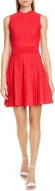 Ted Baker Kamylia Scallop Knit Skater Dress at Nordstrom Rack