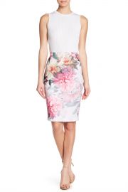 Ted Baker London   Painted Posie Pencil Skirt   Nordstrom Rack at Nordstrom Rack