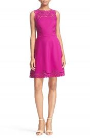 Ted Baker London  Verony  Eyelet Embroidered Skater Dress at Nordstrom