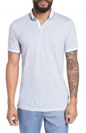 Ted Baker London Aven Slim Fit Print Polo at Nordstrom