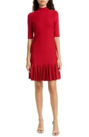 Ted Baker London Canddy Pleat Hem Full Milano Sweater Dress at Nordstrom