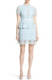 Ted Baker London Dixa Layered Lace Skater Dress at Nordstrom