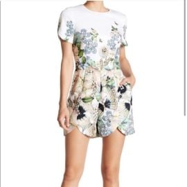 Ted Baker London Dresses Ted Baker London Floral Butterfly Romper Poshmark at Poshmark