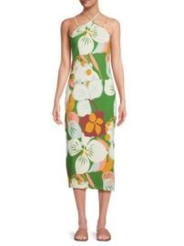 Ted Baker London Floral Strappy Midaxi Sheath Dress on SALE at Saks Off 5th