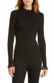 Ted Baker London Frill Trim Sweater   Nordstrom at Nordstrom