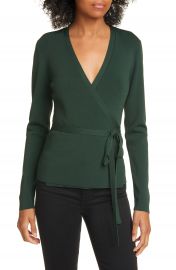 Ted Baker London Gworji Long Sleeve Wrap Sweater   Nordstrom at Nordstrom