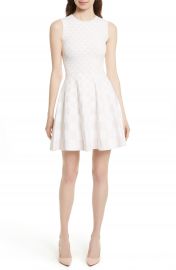 Ted Baker London Lowrel Jacquard Skater Dress at Nordstrom