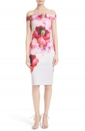 Ted Baker London Mida Off the Shoulder Sheath Dress at Nordstrom