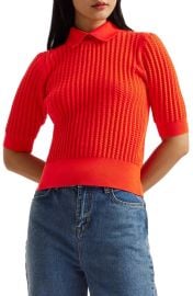 Ted Baker London Morliee Crop Sweater at Nordstrom