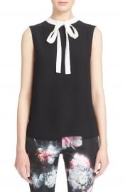 Ted Baker London Olia Bow Tie Crepe Top at Nordstrom