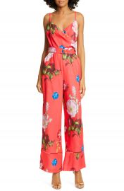 Ted Baker London Piiper Berry Sundae Wrap Jumpsuit   Nordstrom at Nordstrom