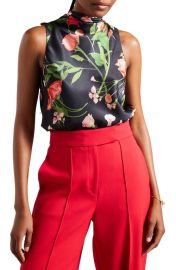 Ted Baker London Raeven Floral Sleeveless Top at Nordstrom