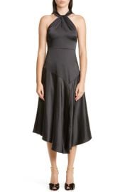 Ted Baker London Renon Halter Neck Satin Dress at Nordstrom