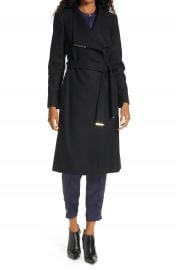 Ted Baker London Rose Wool  amp  Cashmere Blend Wrap Coat   Nordstrom at Nordstrom