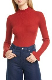 Ted Baker London Scalloped Neck Sweater at Nordstrom