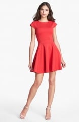 Ted Baker London Tezz Stretch Skater Dress at Nordstrom