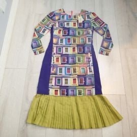 Ted Baker London Window Print Dress Size 4 eBay at eBay