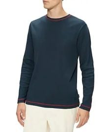 Ted Baker Long Sleeve Contrast Stitch Tee   Bloomingdales at Bloomingdales