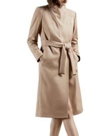 Ted Baker Midi Wool Wrap Coat Bloomingdales at Bloomingdales