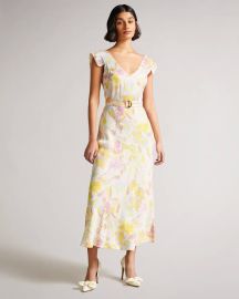 Ted Baker Necole Floral Belted Dress at Ted Baker